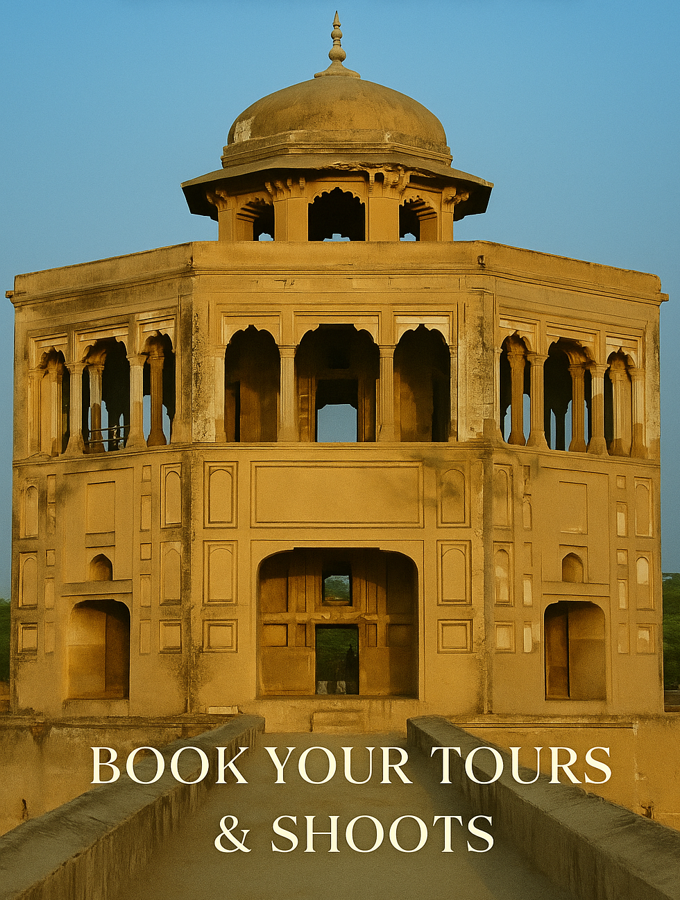 Book your Tours and Shoots