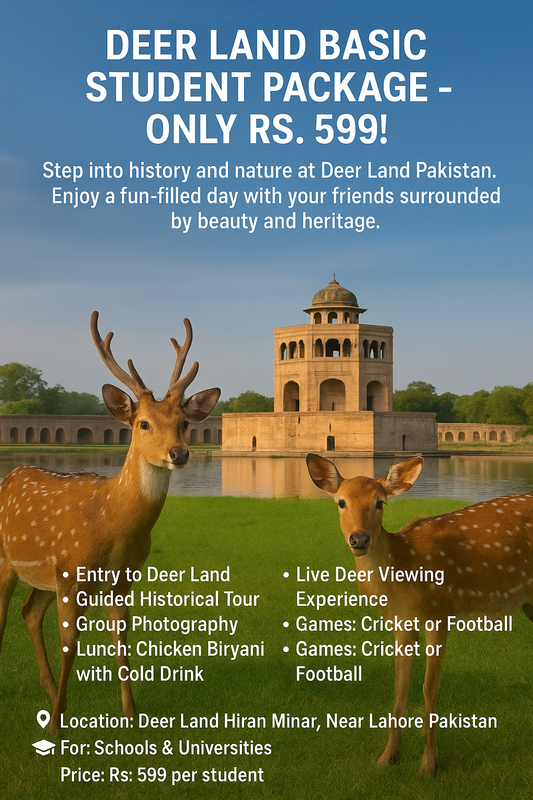 Basic Student Tour Package Deer Land Hiran Minar