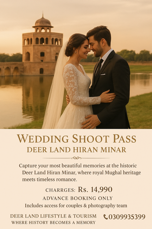 WEDDING SHOOT PASS DEER LAND HIRAN MINAR